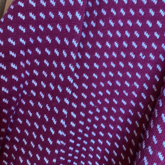 Boston Traders Vintage 100% wool fair isle style oversized sweater size 2 XL T - Picture 2 of 6